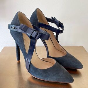 L.A.M.B Nadeen Heels Navy